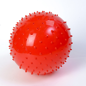 Bola de masaje de 9 pulgadas, pelota de juguete de Pvc para interiores, juguetes inflables que rebotan para niños - Product Image 4