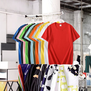 Camisetas Extra Grandes Unisex 100% Algodón, Camisetas Sublimadas para Hombre, Diseño Personalizado con Transferencia de Calor, Impresión de Logotipo Propio, Color Sólido - Product Image 3