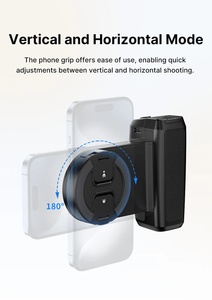 <span class=keywords><strong>Ulanzi</strong></span> ที่จับยึดจับกล้องโทรศัพท์ MA35, รีโมทคอนโทรลแม่เหล็กชัตเตอร์สมาร์ทโฟนเซลฟี่กันโคลงแนวตั้งถ่ายภาพแนวนอน - Product Image 4