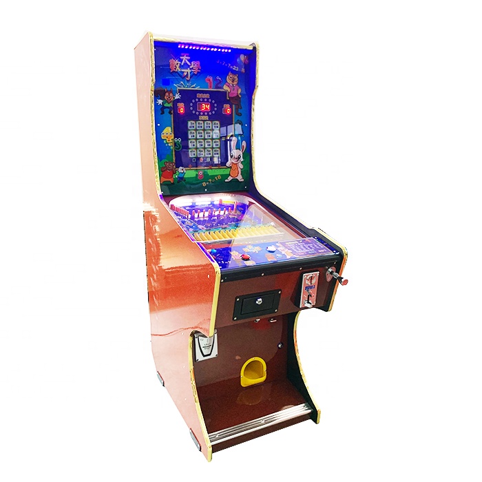 Giochi della lotteria a gettoni riscatto del biglietto palla da tiro meccanica 5 palline distributore automatico di flipper arcade