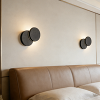 Appliques murales extérieures LED en aluminium léger, étanches IP65, pour couloir, 12W