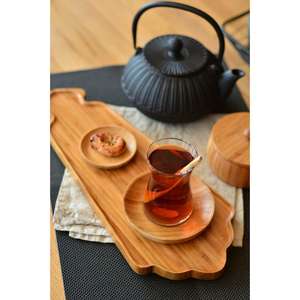 จานผลไม้ไม้ไผ่ถาดผลไม้แห้งเป็นมิตรต่อสิ่งแวดล้อมกำหนดเอง - Product Image 1