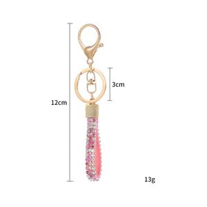 Rhinestone Keychain Sparkle Bling Glitter Crystal Lanyard <b>Key</b> <b>Chain</b> Bracelet Wristlet Bangle <b>Key</b> Ring Holder - Product Image 6