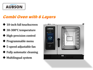 فرن بخاري كهربائي تجاري للوضع على الطاولة، فرن خبز بالبخار متعدد الوظائف - Product Image 2