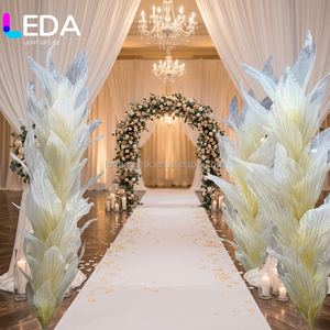 LEDA Hot Selling Wedding Stage <b>Backdrop</b> Decoration Giant Tall Flower Art Installation For Wedding <b>Party</b> Stage Decoration - Product Image 2