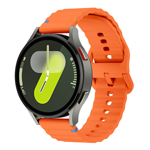 Nuovo Cinturino Sportivo Traspirante da 20mm di Lusso Sostituibile per Samsung Galaxy <span class=keywords><strong>Watch</strong></span> 7 Strap FE/<span class=keywords><strong>5</strong></span> <span class=keywords><strong>Pro</strong></span>/6/4, Cinturini in Silicone per Smartwatch - Product Image 3