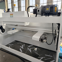 Cisaille hydraulique CNC robuste de 2500 mm avec plaque de 8 mm et contrôleur Estun pour la découpe de métaux