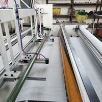 Machine de rembobinage et d'enroulement automatique de papier toilette gaufré contrôlée par PLC avec pompe, prix usine, vente chaude