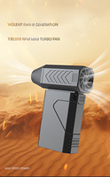 Nouveau 4 en 1 10000mah Power Bank 130000 RPM Fast Electric Flashlight Handheld Mini Turbo Fan USB Vacuum Cleaner Air Dust Blower