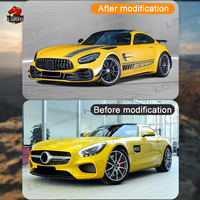1:1 GTR PRO Wide Full Set avec Kit de carrosserie léger pour Mercedes Benz AMG GT GTC GTS Dry Carbon Fiber PP Material Automotive Parts Kit