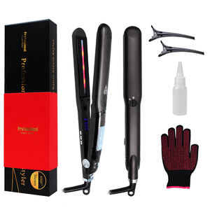 <span class=keywords><strong>Plancha</strong></span> de <span class=keywords><strong>Vapor</strong></span> Profesional 2025 con Placas de Titanio e Infrarrojos, <span class=keywords><strong>Plancha</strong></span> de <span class=keywords><strong>Vapor</strong></span> <span class=keywords><strong>para</strong></span> <span class=keywords><strong>el</strong></span> <span class=keywords><strong>Cabello</strong></span> 2 en 1, <span class=keywords><strong>Plancha</strong></span> Alisadora y Rizador de <span class=keywords><strong>Cabello</strong></span> - Product Image 2