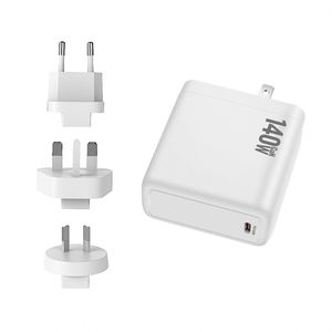 Gan 140W Pd Type-C Universal High 5A 20V <b>5V</b>/3A Otp Foldable Wall Charger Laptop Mobile Phone Adaptive Power Adapter - Product Image 3