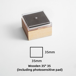 Carta per timbri scintillanti in legno auto-inchiostrazione per uso ufficio-<span class=keywords><strong>Flash</strong></span> in plastica resistente e timbri sigillanti - Product Image 4
