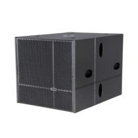 Speaker Audio Profesional Outdoor T Dual 18 Inch Tahan Air Subwoofer Dengan Daya Terukur 1200W / Puncak 4800W
