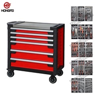 Chariot à outils HONGFEI robuste en acier, étanche, pour atelier de mécanique, usine certifiée BSCI, fabricant OEM ODM
