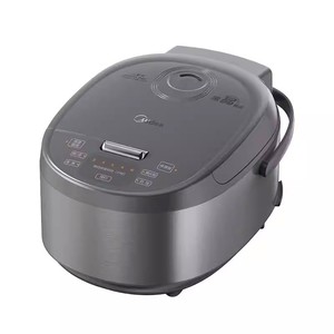 Cuisinière à riz Midea 5L, fonction minuterie intelligente, forme de tambour, acier inoxydable, cuve intérieure antiadhésive, puissance électrique 1200W - Product Image 2