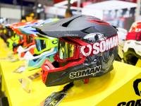 Casque de moto tout-terrain Soman M11 homologué DOT, nouveau modèle ABS intégral pour la moto, la route et les aventures en montagne