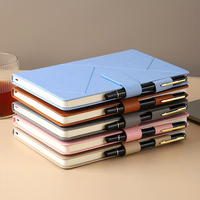 Carnet de notes créatif à boucle magnétique PQ, couverture souple ou rigide personnalisable, impression de livres pour étudiants, fournitures scolaires