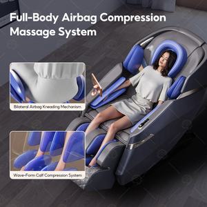 3D 4D KI SL-Track Zero-Gravity Massagesessel Luxuriöser Elektrischer Thai-Ganzkörper-Fuß-Bein-Shiatsu-Massagesessel - Product Image 6