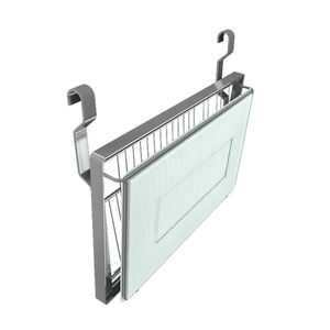 إكسسوارات المطبخ قابلة للطي حوض مياه مركب على الحائط لوح تجفيف الأطباق أوعية تخزين لا تصدأ أبدًا رف صلب للمطبخ - Product Image 4