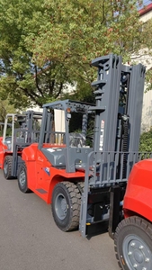 Montacargas Diésel Chino de 5, 6, 7, <span class=keywords><strong>8</strong></span> y 10 Toneladas con Doble Neumático Delantero - Product Image 5