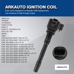 Bobina di Accensione ARKAUTO 12138692611 UF883 per <span class=keywords><strong>BMW</strong></span> Serie 5 G30 <span class=keywords><strong>G60</strong></span> F90, Serie 7 G11 G12 G70, Serie 8 G14, X5 G05, X6 G06 F96, X7 G07, XM G09 4.4T V8 - Product Image 4