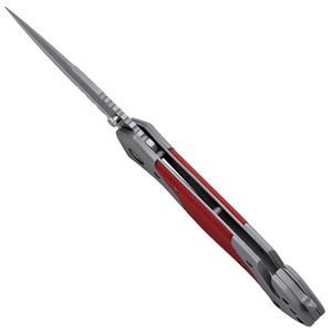 3.4 "Micro dentelé Drop Point lame ceinture de sécurité coupe-vitre G10 poignée une main ouvert doublure serrure couteau de sécurité - Product Image 4