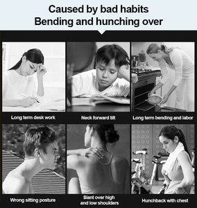 Correttore Posturale Elastico Traspirante per Spalle e Schiena, Regolabile, Direttamente dalla Fabbrica - Product Image 3