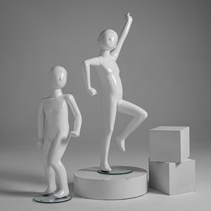 <span class=keywords><strong>Mannequin</strong></span> de mode de qualité supérieure pour fille, avec tête d'œuf, <span class=keywords><strong>blanc</strong></span>, pour coiffure et présentation de vêtements - Product Image 2