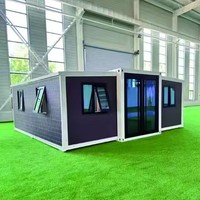 Conteneur d'expédition pliable pour l'hiver 20Ft 40ft, petit kit modulaire pliable, préfabriqué, prêt à l'emploi, pour la maison et le bureau