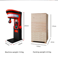 Adultes Sport Arcade Boxe Punching Machines Jeux Electronic Box Machine Vending Price Maquina De Boxeo Punch Game
