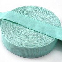 Sangle élastique personnalisée double face en twill brillant pour accessoires de décoration de vêtements et de cheveux