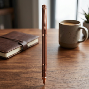 Custom Printed Coffee Color Ballpoint <b>Pen</b> Promotional Writing Tool for Branding Advertising Office and Marketing Campaigns - Product Image 1