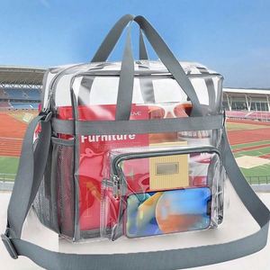 Bolsa de Aseo Transparente de PVC con Logotipo Personalizado, Bolsa de Viaje Portátil para Cosméticos y Maquillaje - Product Image 5