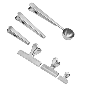 DFC0330 Coffee Scoop with Food Bag alligator Clip Set Multi Function Coffee <b>Measuring</b> <b>Spoon</b> Kit Coffee <b>Spoon</b> Tablespoon - Product Image 2
