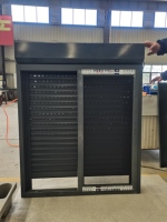 Fenêtre coulissante monobloc en aluminium AS2047 TOMA avec volet roulant et moustiquaire, fenêtre monobloc en aluminium
