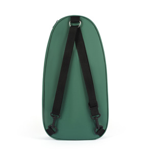 Bolsa para raqueta de Pickleball, cierre de cremallera de nailon, resistente al agua, estuche de transporte deportivo, verde con bolsillo de malla para equipo de Pickleball - Product Image 3