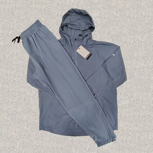 OEM Futbol Spor Takımı Erkek Sonbahar Süveter Ceket+spor Pantolon Koşu Fitness Jogging <span class=keywords><strong>2</strong></span> Parça Set Koşu Takımı Antrenman Kıyafeti - Product Image 2