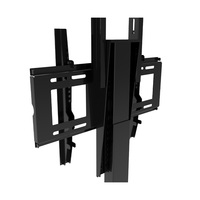 Support de télévision électrique silencieux pour plafond, support de télévision motorisé réglable en hauteur, anti-collision, pour téléviseurs de 32 à 70 pouces