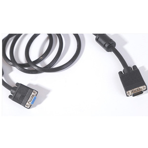 สาย VGA ชายกับหญิง 1.5 ม. 3+6 สายทองแดงปราศจากออกซิเจนแบบถักป้องกัน สำหรับโปรเจคเตอร์ ความละเอียด 1080P การเชื่อมต่อจอแสดงผล - Product Image 2