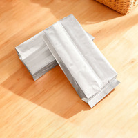 Sacs en plastique BOPP pour thé, emballage sous vide, imprimés en offset, recyclables, avec feuille d'argent brillante, pour poudre de lait, thé vert, biscuits