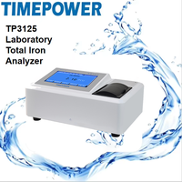 Analyseur de Fer Total TIMEPOWER Lab : Écran LCD 5,0 pouces, Colorimétrie photométrique, pour eaux de surface, eaux usées et eaux usées industrielles.
