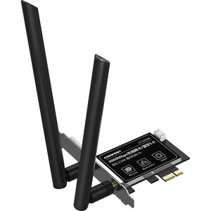 การ์ดเชื่อมต่อเครือข่าย Dual <span class=keywords><strong>Wifi</strong></span> 2.4G 5.8G <span class=keywords><strong>AX200</strong></span> NGW Comfast Factory CF-<span class=keywords><strong>AX200</strong></span> ความเร็ว 3000Mbps รองรับอินเทอร์เฟซภายนอก เสาอากาศภายนอก 2*5dBi - Product Image 4