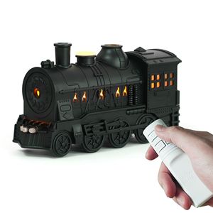 Vintage Steam Train Shape <b>Humidifier</b> Retro Locomotive Model <b>Mist</b> Diffuser Desktop Air <b>Humidifier</b> For Bedroom Office Decorative - Product Image 5