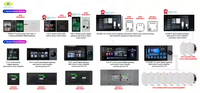 Golden Security TPA10, passerelle intelligente Tuya Zigbee de 10 pouces, automatisation domestique, panneau tactile central, caméra 5MP, Android, plastique