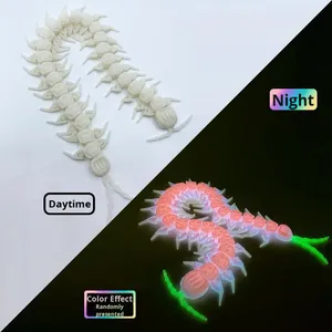 Modèle de centipède en plastique imprimé en 3D personnalisé OEM tendance avec articulations mobiles mécaniquement réglables, jouets pour enfants - Disponible en gros - Product Image 6