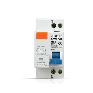 Disjoncteur de protection de circuit RCBO DZ30LE 2MOD <span class=keywords><strong>16A</strong></span> C PAK 32A <span class=keywords><strong>30mA</strong></span> - Product Image 1