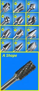 Juego de limas rotativas de carburo de tungsteno cilíndrico de grado industrial DL, 10 Uds., diferentes tipos de rebabas rotativas en blanco - Product Image 2