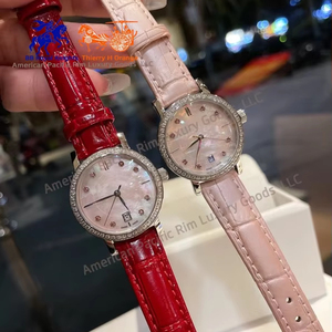 นาฬิกาข้อมือหนังผู้หญิง Longinesing Lovely Retro Art หน้าปัดเล็ก สไตล์เรียบง่ายแบบนักศึกษา พร้อมกลไก Ronda และเข็มแสดงเวลา - Product Image 2