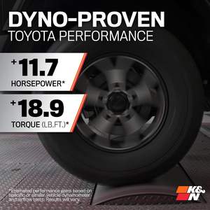 Sistema de Admisió<span class=keywords><strong>n</strong></span> de Aire Frío <span class=keywords><strong>K</strong></span>&<span class=keywords><strong>N</strong></span> Nuevo, <span class=keywords><strong>Filtro</strong></span> de Aire de Flujo Seco, para Tacoma 2016-2023, Motor 1.6L, 1 Año de Garantía, Ajuste Universal, OE 30-9039 - Product Image 3